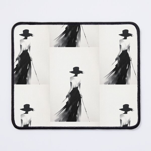 Item preview, High Contrast Elegance: Abstract Power of Fashion's Mystery designed and sold by Piotrek0001.