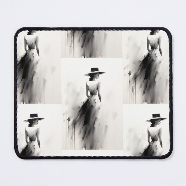 Item preview, High Contrast Elegance: Abstract Power of Fashion's Mystery designed and sold by Piotrek0001.