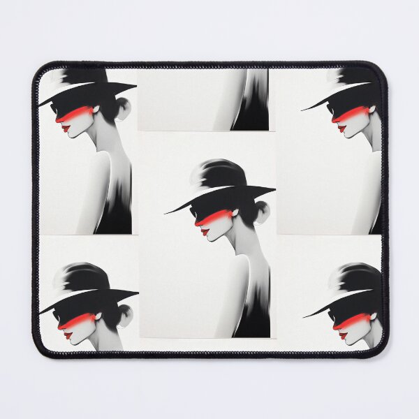 Item preview, High Contrast Elegance: Abstract Power of Fashion's Mystery designed and sold by Piotrek0001.