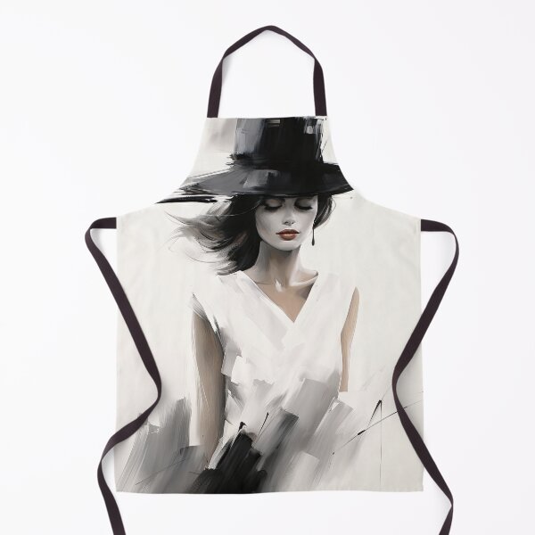 Item preview, High Contrast Elegance: Abstract Power of Fashion's Mystery designed and sold by Piotrek0001.