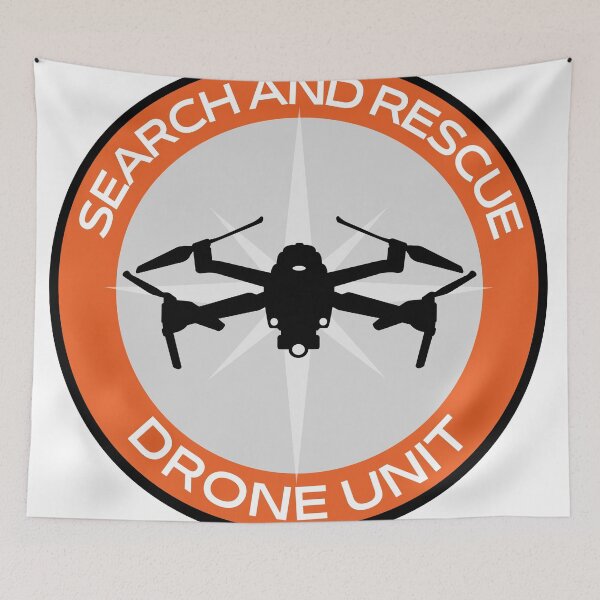 Item preview, Drone UAV Search and Rescue SAR/Safety orange with compass designed and sold by TheContactor.