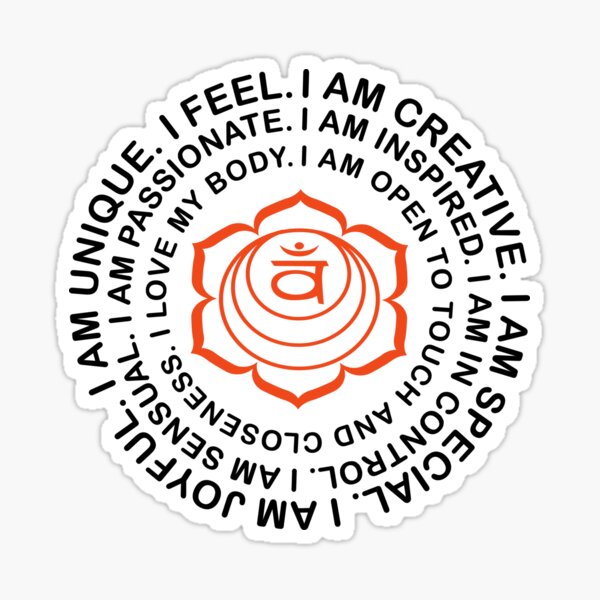 Item preview, Yoga Yogi Sacral Svadhishthana Chakra Birthday Christmas designed and sold by smily-tees.