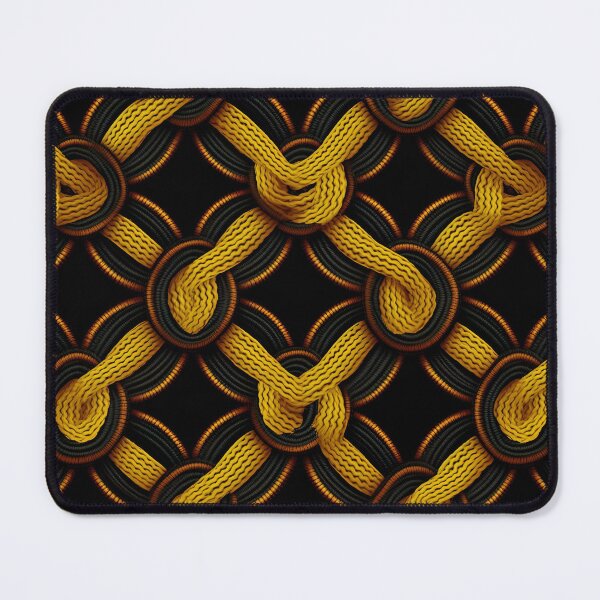 Item preview, Modern design in pop art style, reminiscent of cord loops and nets designed and sold by Pflugart.