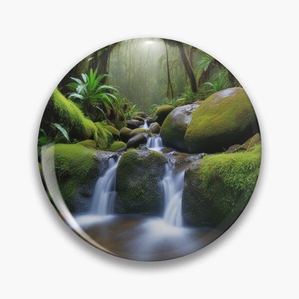 Item preview, Creek Haven: The Pristine Australian Rainforest" designed and sold by Eandbeyond.