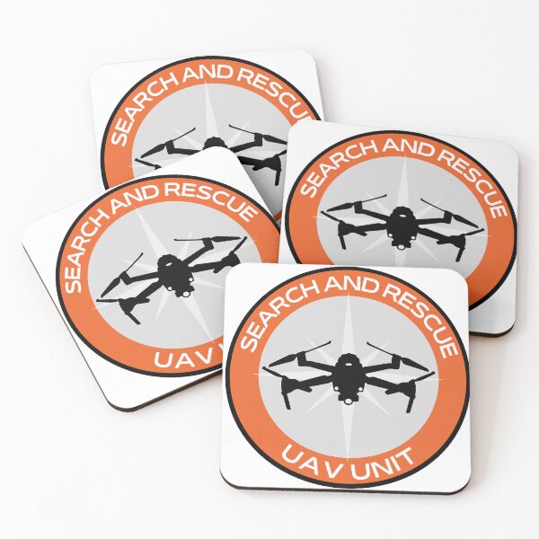 Item preview, Drone UAV Search and Rescue UNIT SAR/Safety orange with compass designed and sold by TheContactor.