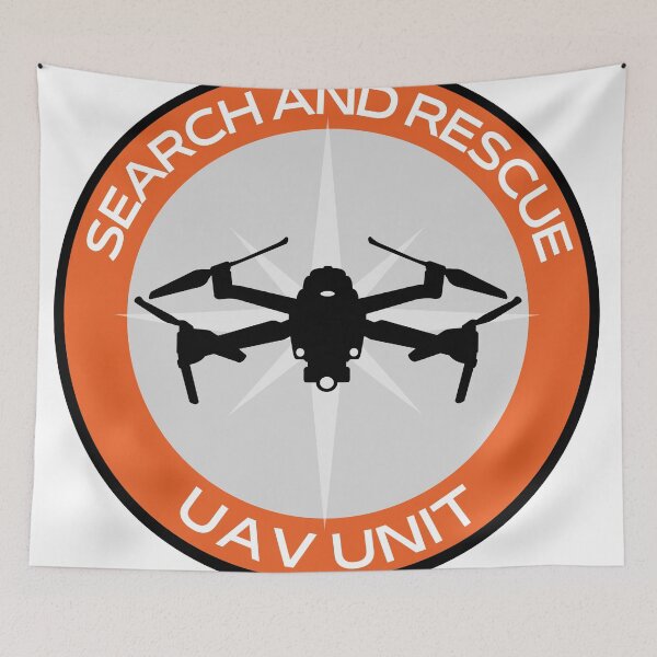Item preview, Drone UAV Search and Rescue UNIT SAR/Safety orange with compass designed and sold by TheContactor.