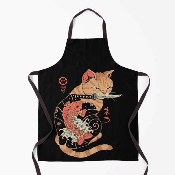 Item preview, Carp Tattooed Cat designed and sold by ELIABASSER.
