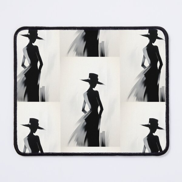 Item preview, High Contrast Elegance: Abstract Power of Fashion's Mystery designed and sold by Piotrek0001.