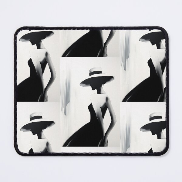 Item preview, High Contrast Elegance: Abstract Power of Fashion's Mystery designed and sold by Piotrek0001.