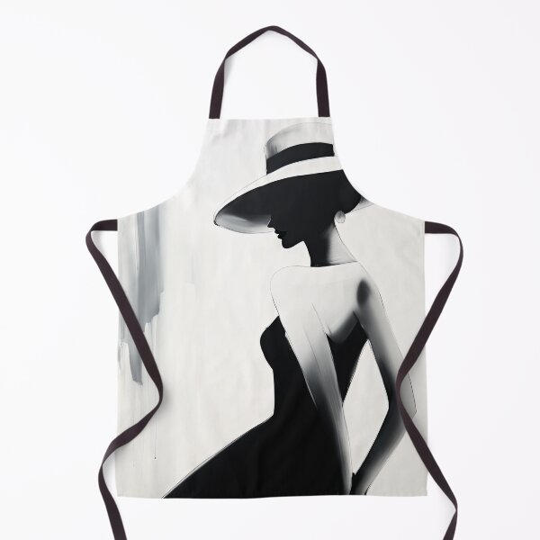 Item preview, High Contrast Elegance: Abstract Power of Fashion's Mystery designed and sold by Piotrek0001.