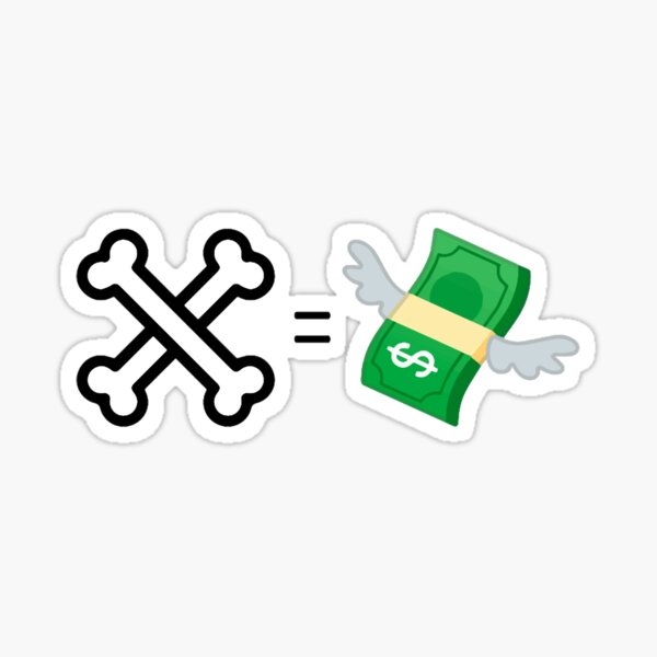 Item preview, Bones = Dollars designed and sold by WintheiserShirt.