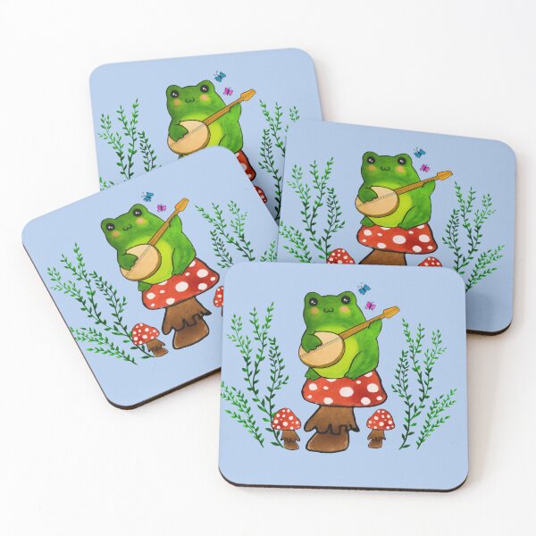 Item preview, Watercolor cute frog designed and sold by Designs1279.