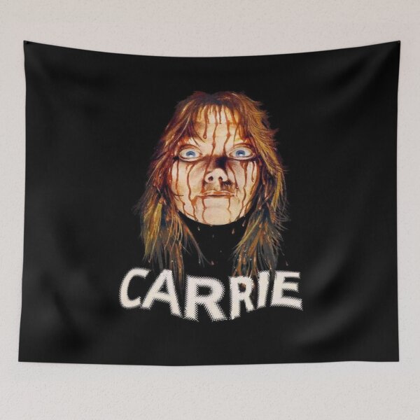 Item preview, Carrie 1976, Creepy Retro Horror fan gift designed and sold by ELIABASSER.