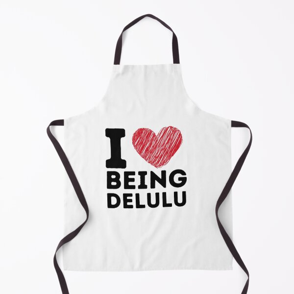 Item preview, I love being delulu,i heart being delulu designed and sold by RecStore.
