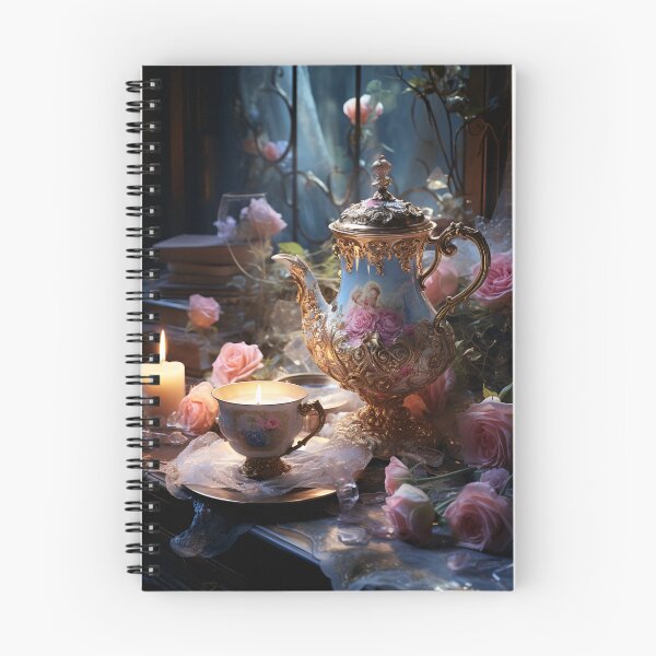 Item preview, Tea time and flowers Still life 2 designed and sold by Red Witch Art.