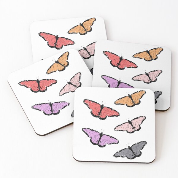 Item preview, Butterflies set no 2 designed and sold by mon-artist.