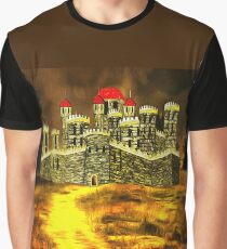 Duke of York's Sandal Castle, Wakefield, West Yorkshire, England 1460 (includes video) Graphic T-Shirt