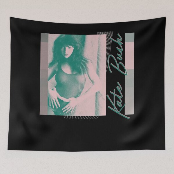 Item preview, kátè music búsh  Retro Aesthetic Style Fan Art designed and sold by SuchinChaisaeng.