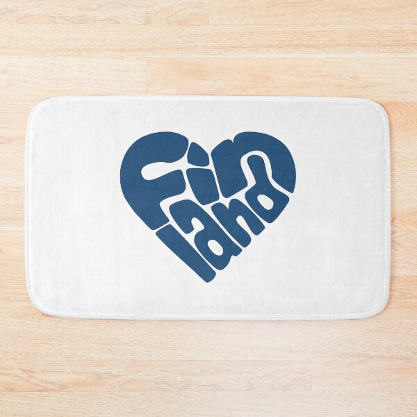 Item preview, I love Finland heart designed and sold by knappidesign.