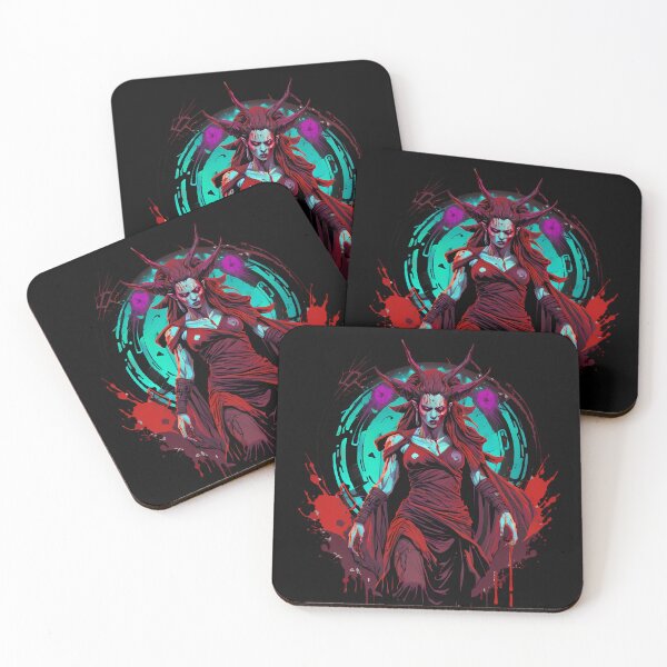 Item preview, Sorceress Mage Demon Dark Magic designed and sold by TaevasDesign.