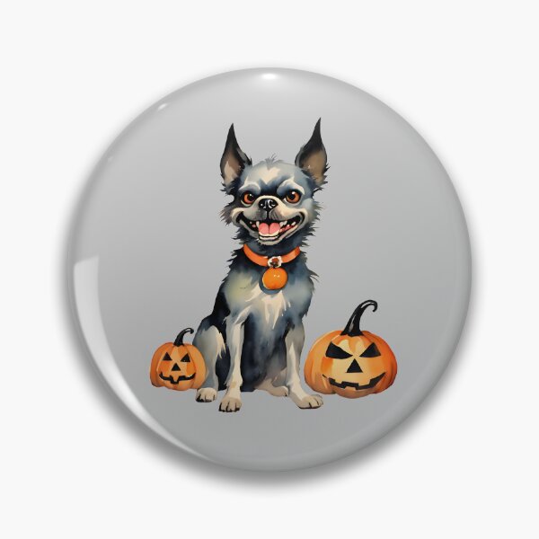Item preview, Sharp Dog Guards Halloween Pumpkins designed and sold by BloomCatB.