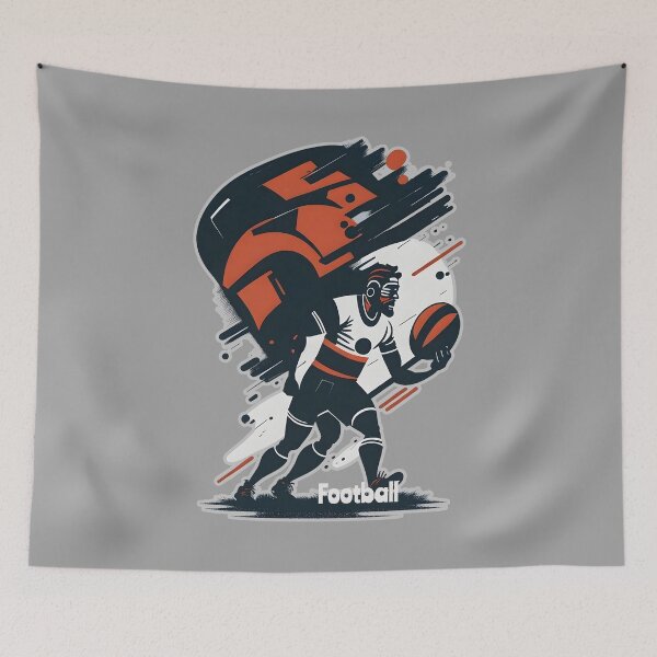 Item preview, Football-002 designed and sold by PornDesigns.