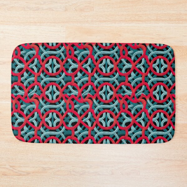 Item preview, Modern design in pop art style, reminiscent of cord loops and nets designed and sold by Pflugart.