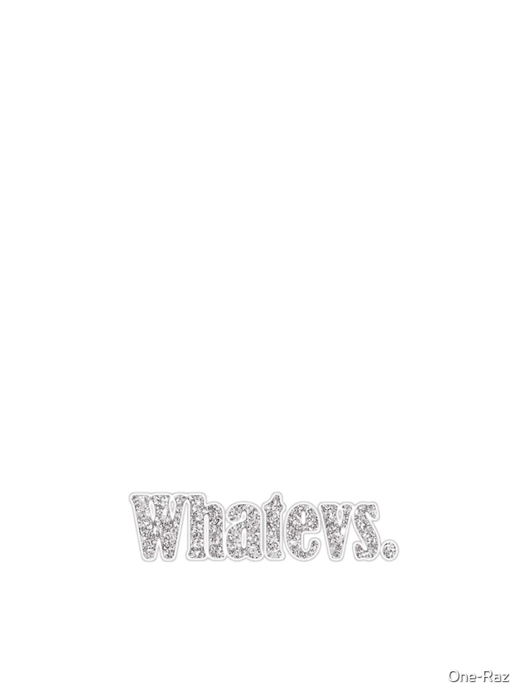 Thumbnail 4 of 4, iPhone Case, Whatevs designed and sold by One-Raz.