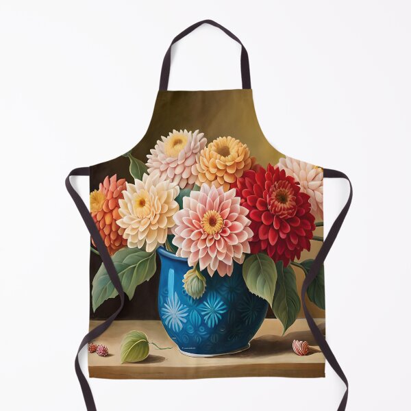 Item preview, Terracotta Pot - Peonies in a Blue Vase designed and sold by ART-VUVULE.