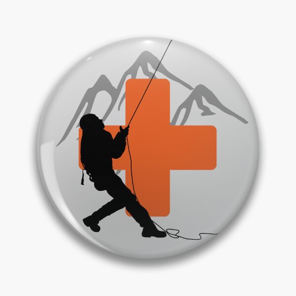 Item preview, Mountain Rescue Patch / Badge Safety Orange designed and sold by TheContactor.
