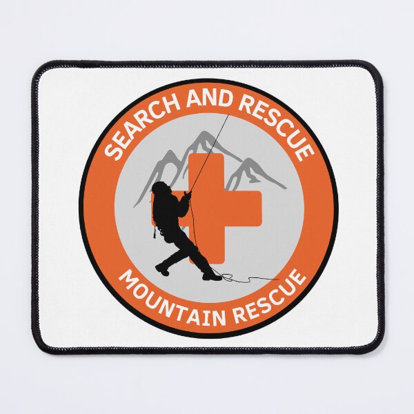 Item preview, Mountain Rescue Patch / Badge Safety Orange designed and sold by TheContactor.