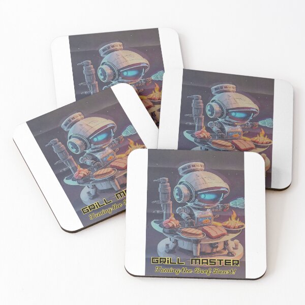 Item preview, Whimsical Chef Robot 3D Vector Art Sticker - High-Tech Culinary Precision designed and sold by zax454.