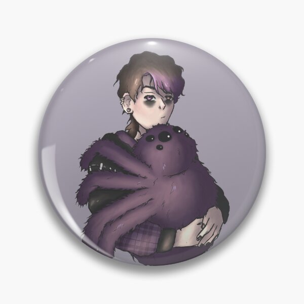 Item preview, Spider plushie Virgil portrait  designed and sold by Goldnsky.