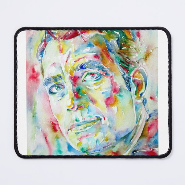 Item preview, JACK KEROUAC - watercolor portrait .1 designed and sold by lautir.