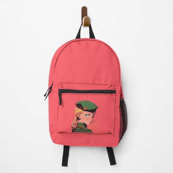 Item preview, Pink Cammy Fan Art Inspired Army Anime Girl Character designed and sold by sμ (smew).