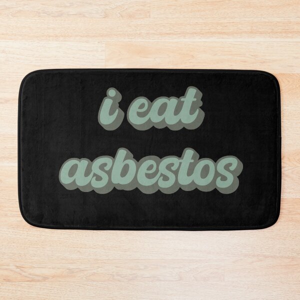 Item preview, I eat asbestos funny quote retro vintage designed and sold by rooocz.