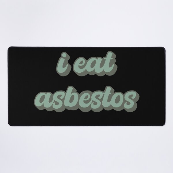 Item preview, I eat asbestos funny quote retro vintage designed and sold by rooocz.