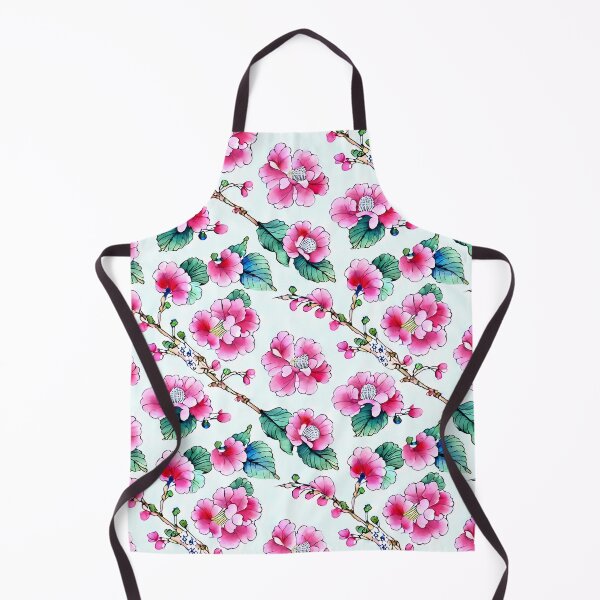 Item preview, Famille rose chinoiserie style seamless pattern designed and sold by SophieClimaArt.