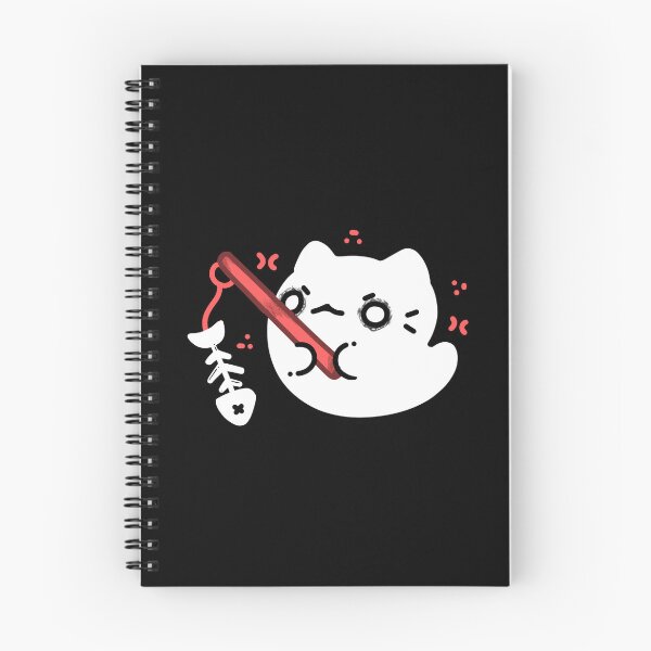 Item preview, Little ghost cat fishing designed and sold by Mossysplashart.