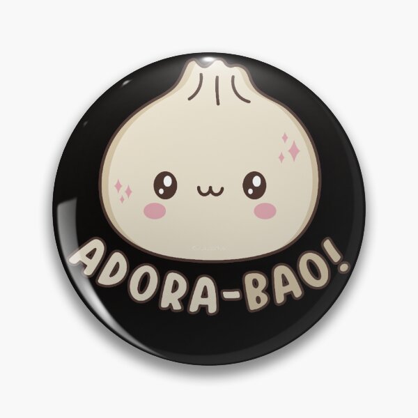 Item preview, Adora-Bao Cute Kawaii Bao Dumpling Pun  designed and sold by RODNEYHOUST.