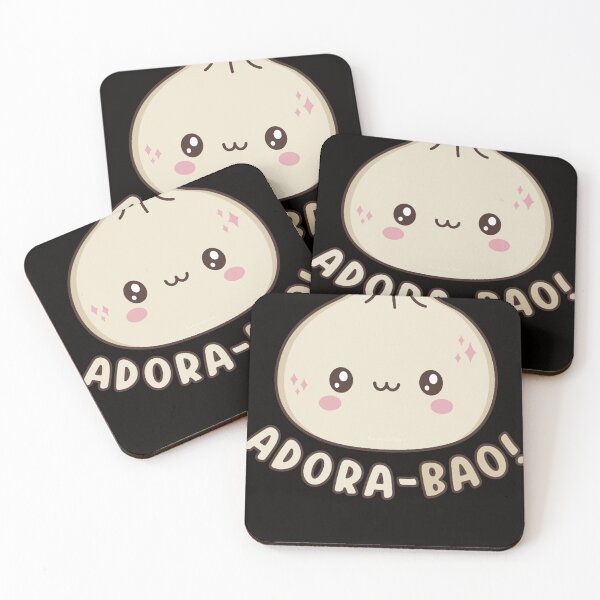 Item preview, Adora-Bao Cute Kawaii Bao Dumpling Pun  designed and sold by RODNEYHOUST.