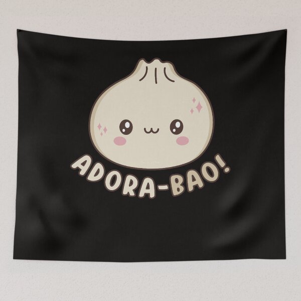Item preview, Adora-Bao Cute Kawaii Bao Dumpling Pun  designed and sold by RODNEYHOUST.