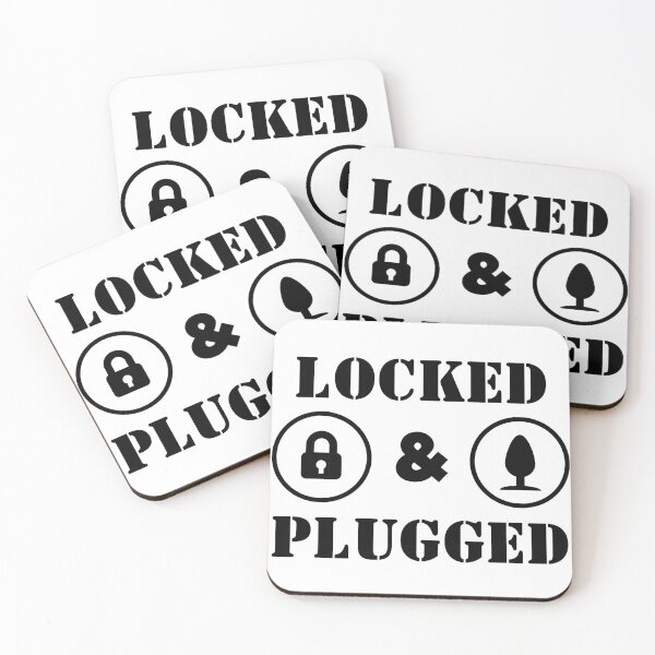 Item preview, Locked and Plugged Sissy Chastity Locktober designed and sold by SISSY4SISSIES.