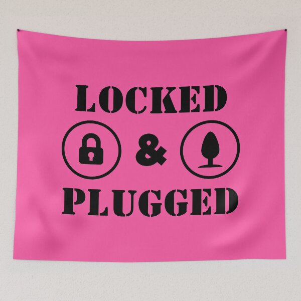 Item preview, Locked and Plugged Sissy Chastity Locktober designed and sold by SISSY4SISSIES.