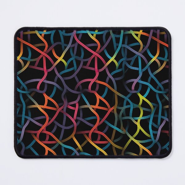 Item preview, Modern design in pop art style, reminiscent of cord loops and nets designed and sold by Pflugart.