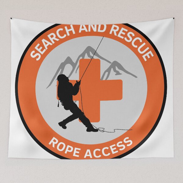 Item preview, Search and Rescue Volunteer Wilderniss Rescue Badge First Aid designed and sold by TheContactor.