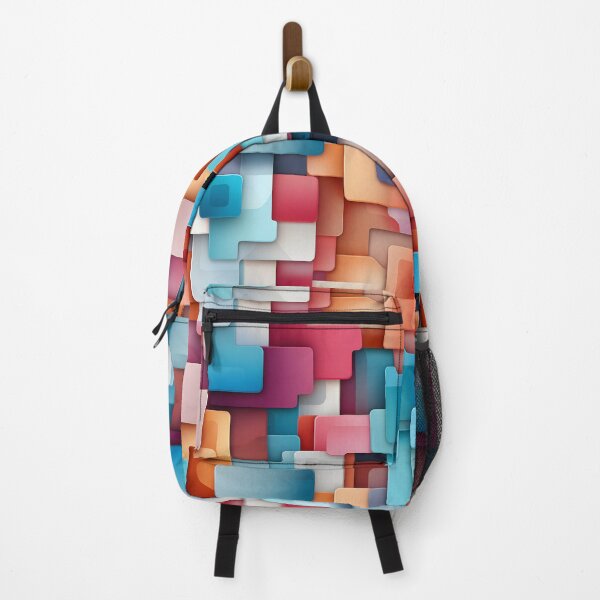 Item preview, Colorful 3d abstract pattern designed and sold by enipra.
