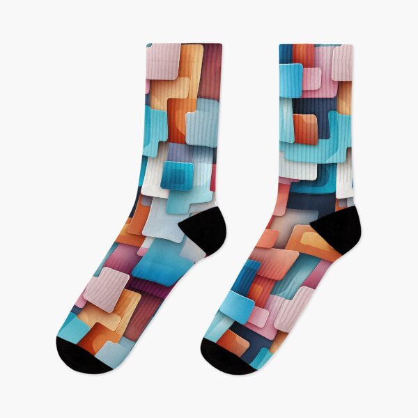 Item preview, Colorful 3d abstract pattern designed and sold by enipra.