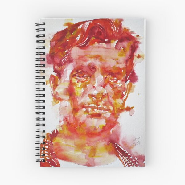 Item preview, JACK KEROUAC - watercolor portrait .3 designed and sold by lautir.