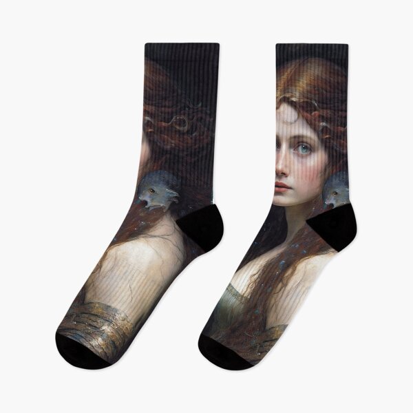 Item preview, Pre-Raphaelite Mermaid designed and sold by el3v3n11art.
